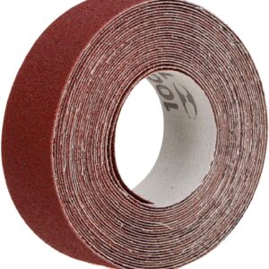 Truper LIPL-100-1X5, Lija para plomero grano 100, ancho 1', rollo de 5 m