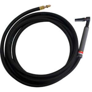 Lincoln Electric PTA-9 TIG - Antorcha para soldadura TIG refrigerada por aire, cabezal rígido de antorcha de 12.5 pies, cable de 1 pieza - K1781-1