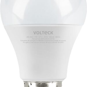 Volteck LED-60CC, Lámpara LED tipo bulbo A19 9 W luz cálida