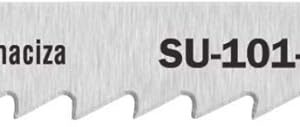 Truper SU-101-D, 5 Seguetas zanco "U", cortes rectos en madera