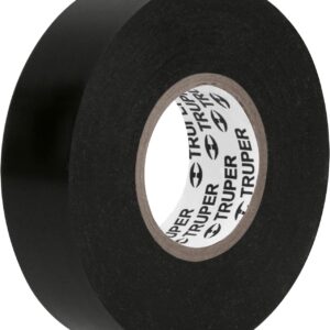 Truper M-33NB, Cinta de aislar 33, 18m, negra, en blíster