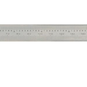 Mitutoyo Calibradores Vernier 530-312, acero inoxidable, para mediciones interiores, exteriores, profundidad y pasos, métricos, rango de 0 a 150 mm, precisión de +/-0,03 mm, resolución de 0,02 mm, profundidad de mandíbula de 40 mm