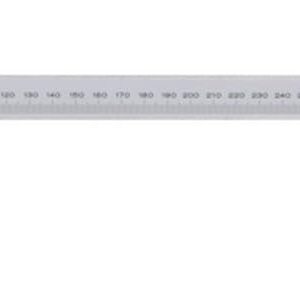 Mitutoyo 530-122 Calibre Vernier, acero inoxidable, rango de 0-150 mm, precisión +/-0,03 mm, resolución de 0,02 mm