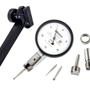 Mitutoyo 513-402-10T Dial TI, Full, STD 0.033 pulgadas, 0.017 pulgadas, color blanco