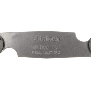 Mitutoyo 188-101, Whitworth Screw Pitch Gage, 4 to 42 TPI, 30 Leaves