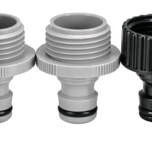 Truper CLICK-SET, Juego de 2 conectores rápidos, 3/4"