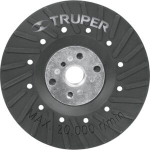 Truper RES-DILI-4-1/2P, Respaldo disco de lija 4-1/2", rosca standard