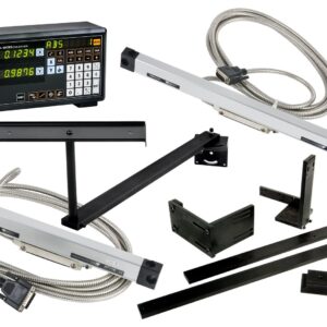 Mitutoyo 64PKA026A Grinder Pack - Báscula de vidrio con lectura digital, 15,24 x 30,48 cm, 5 unidades