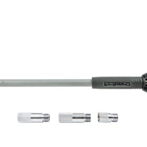 Mitutoyo 511-826-20 Calibre de orificio, rango de 250-400 mm, precisión de -0.002 mm, graduación de 0.001 mm, con calibre de dial 2109AB-10