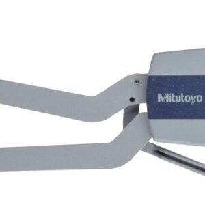 Mitutoyo Calibre de calibre 209-309, mandíbula puntiaguda, cara blanca, rango de 80-100 mm, precisión de +/-0.03 mm, resolución de 0.01 mm, cumple con las especificaciones IP65