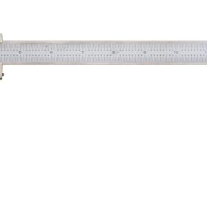 Mitutoyo 534 Series Vernier Caliper, acero, pulgadas, estilo pluma, mandíbula larga, para mediciones interiores, 0-20"