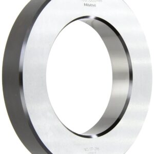 Mitutoyo 177-296, anillo de ajuste, tamaño de 100 mm, 25 mm de ancho, 160 mm de diámetro exterior, precisión +/-1,5 micrómetros