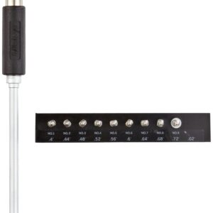 Mitutoyo 511-205 - Medidor de diámetro de esfera para pequeños agujeros, rango de 1,0-1,9 cm, sin indicador de dial ni cubierta protectora
