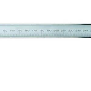 Mitutoyo 536-136 Vernier Caliper, Stainless Steel, 0-300mm Range, +/-0.08mm Accuracy, 0.05mm Resolution