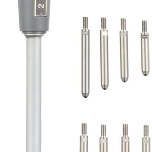Mitutoyo 511-408 calibre de orificio de la esfera para agujeros ciegos, rango de 2-4 pulgadas, sin cubierta protectora del indicador de la esfera