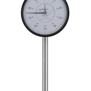 Mitutoyo 3428A-19 Indicador de dial DG 001 Grado, rango 0-4 pulgadas