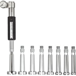 Mitutoyo 526-104 Dial Bore Gauge for Extra Small Holes, 0.4-0.7" Range, +/-0.00016" Accuracy, Without Dial Gauge Protector Cover