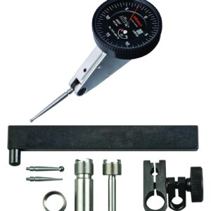 Mitutoyo 513-446-16T DIAL TI, FULL, TILT 0.06", 0.0002" Precisión, 0.0005", Negro