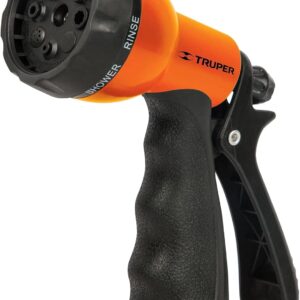 Truper PR-409, Pistola plástica para riego, 8 funciones