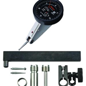 Mitutoyo 513-442-16T Dial TI, completo, inclinable 0.000 pulgadas, precisión 0.000 pulgadas, negro