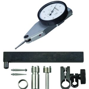 Mitutoyo 513-482-10T Dial TI, Full, Hor 0.03", 0.0002" Precisión, 0.0005", color blanco (paquete de 9)