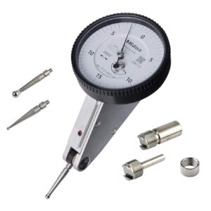 Mitutoyo 513-442-10A DIAL TI, MID, TILT 0.08 pulgadas, 0.000 pulgadas, 0.000 pulgadas, blanco