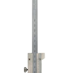 Mitutoyo Calibre de profundidad de vernier 527-203, tipo de calibrador, rango de 0-300 mm, graduación de 0,05 mm, precisión de +/-0,08 mm