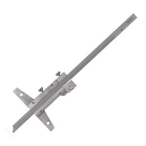 Mitutoyo Series 527 - Medidor de profundidad de vernier, con ajuste fino, tipo pinza, pulgadas, Caliper, 0-6"