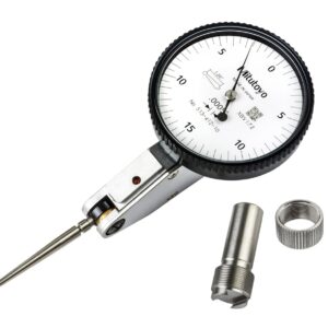 Mitutoyo 513-412-10E Dial TI, BAS, STD 0.03", 0.0002" Precisión, 0.0005", color blanco