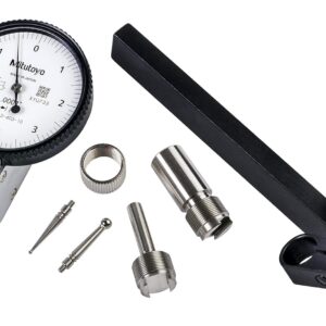 Mitutoyo 513-403-10T DIAL TI, completo, STD 0.0000 pulgadas, precisión de 0.000 pulgadas, blanco