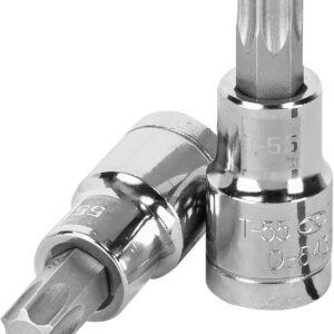 Truper D-543955-W, Dado de punta torx, T-55, cuadro 1/2"