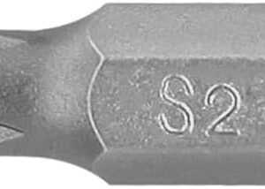 Truper Expert PUDE-1101-15, Estuche con 15 puntas de cruz PH1 largo 1"