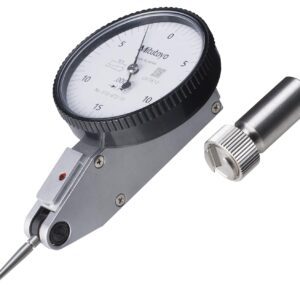 Mitutoyo 513-472-10E DIAL TI, BAS, STD rango de 0.08 pulgadas, precisión 0.02 pulgadas, graduación, rubí Stylus.