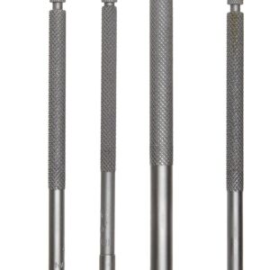 Mitutoyo 155-907, 5/16" a 2-1/8", juego de 4 piezas telescópicas