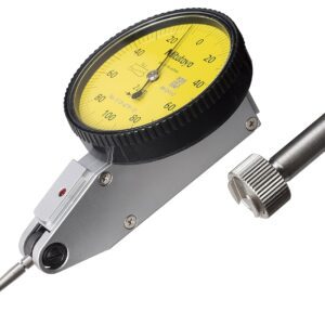 Mitutoyo 513-475-10E DIAL TI, BAS, STD 0,2 mm, precisión de 1 μm, 0,002 mm, amarillo