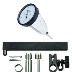 Mitutoyo 513-452-10T DIAL TI, FULL, VERT 0.03", 0.0002" Accuracy, 0.0005", White (Pack of 9)