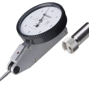 Mitutoyo 513-473-10E DIAL TI, BAS, STD 0.000 pulgadas, precisión de 0.000 pulgadas, color blanco