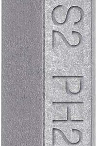 Truper Expert PUDE-1202, Estuche con 5 puntas de cruz PH2 largo 2"