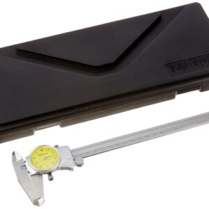 Mitutoyo 505-733 D20FX - Calibre de dial, 1 mm/Rev, 0 mm-200 mm, 0,01 mm
