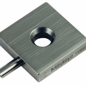 Mitutoyo 619070 - Mandíbula semicircular para bloque de calibre cuadrado, radio de 1,95 mm, 2 mm de longitud, 33,6 mm de ancho, 5,3 mm de altura