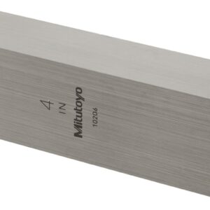 Mitutoyo - Bloque de calibración cuadrado de acero, grado ASME 00, 24,5 mm de longitud