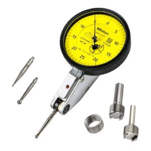 Mitutoyo 513-426-10A DIAL TI, MID, STD 1.5 mm, 3 μm Precisión, 0.01 mm, Amarillo cartucho de tinta