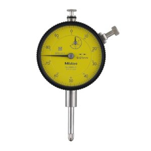 Mitutoyo 2050A-01 Indicador de dial DG 0.01 Grado, rango de 0-20 mm