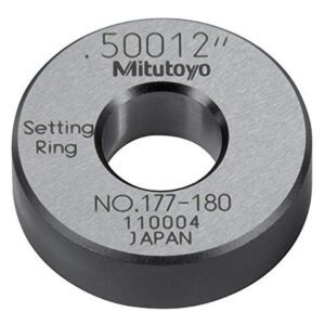 Mitutoyo 177-180, Setting Ring, .500" ID