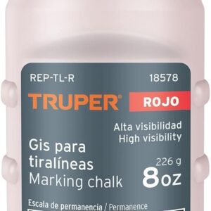 Truper REP-TL-R, Gis rojo para tiralíneas alta visibilidad