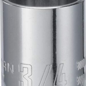 CRAFTSMAN CMMT43007 - Llave de vaso (3/8", 6 pines, SAE, 3/4")