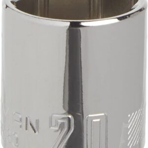 Craftsman CMMT43580 - Llave de vaso (3/8", 6 pines, 20 mm)