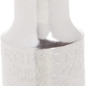 CRAFTSMAN CMMT42999 - Llave de vaso (3/8", 6 pines, SAE, 1/4")
