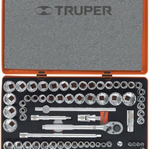 Truper JD-135MP, Juego de herramienta para mecánico, mixto, 135 piezas