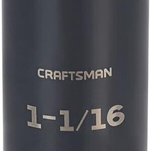 CRAFTSMAN - Enchufe de impacto de 1/2 pulgadas, 1-1/16 pulgadas (CMMT15985)